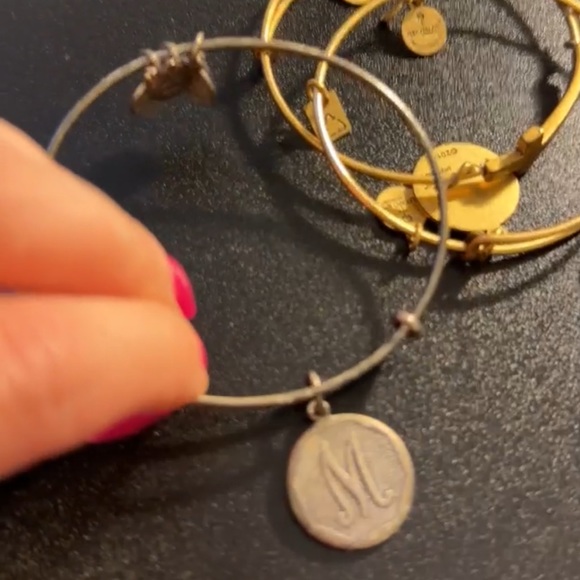 Alex & Ani M bracelet - Picture 2 of 5